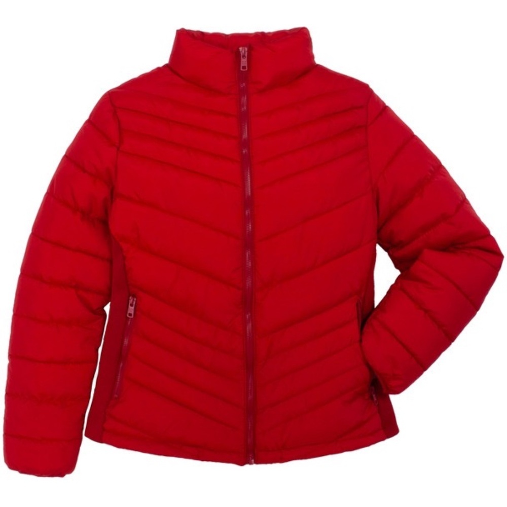 River Trail Women's Red Puffer Jacket -  Large- NWT